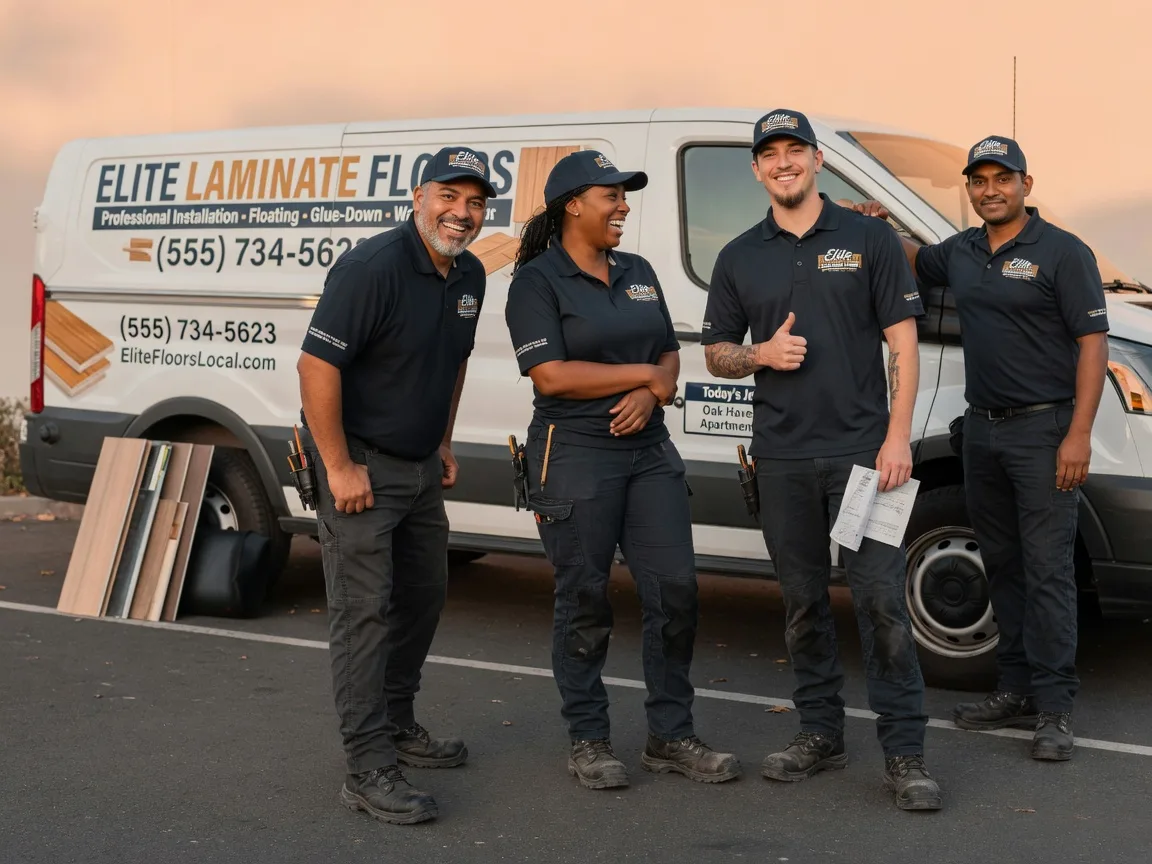 Laminate flooring installation company in Fellows, CA